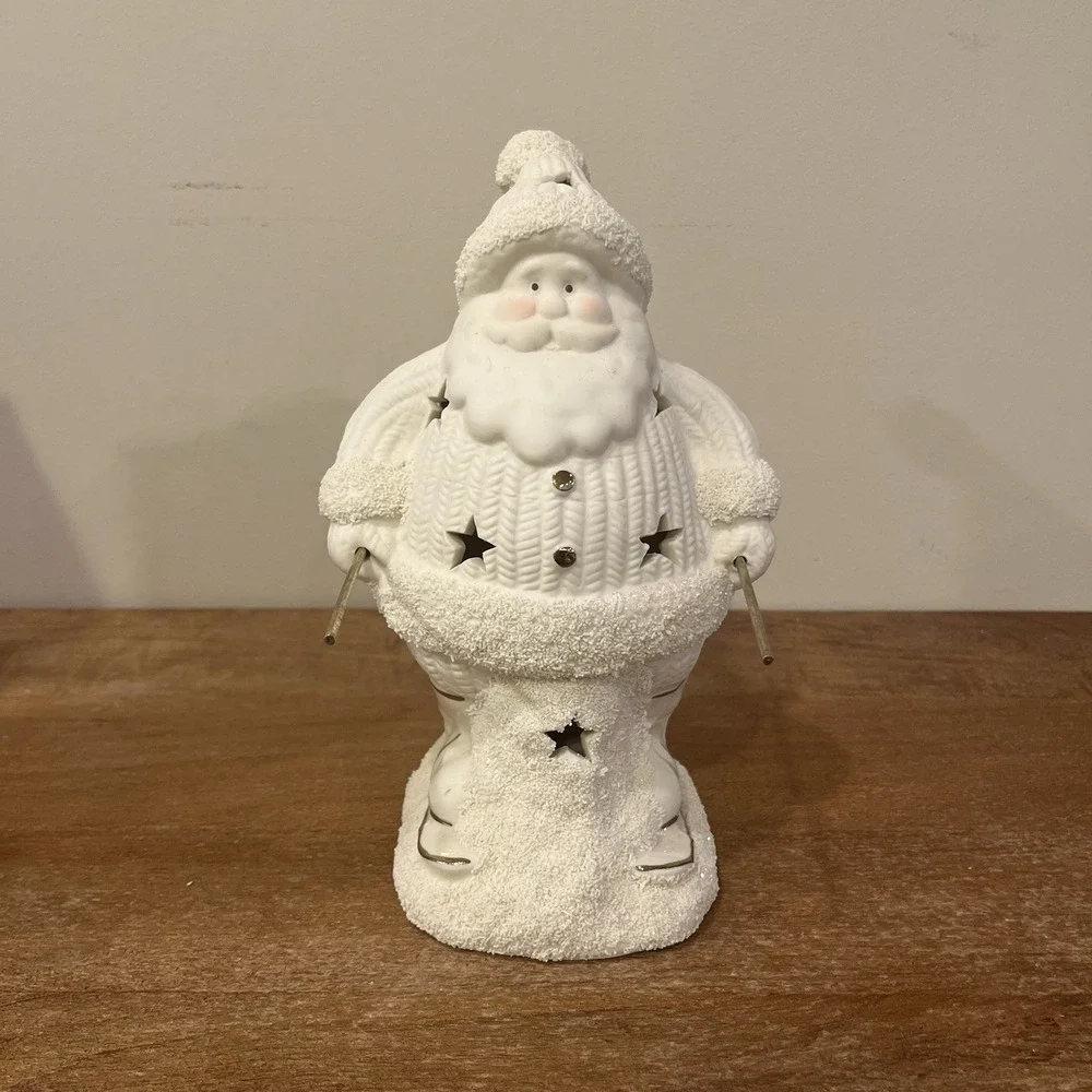 Vintage International Bazaar Santa on Skis 9